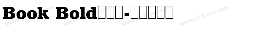 Book Bold转换器字体转换